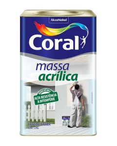 MASSA ACRILICA CORAL 18L (25,0Kg)