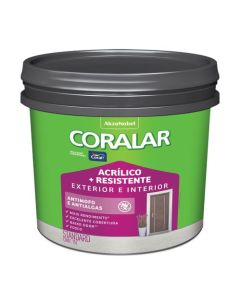TINTA ACR CORALAR RES STD FO BRANCO 15L