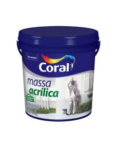 MASSA ACRILICA CORAL GL PLAS 5,7Kg