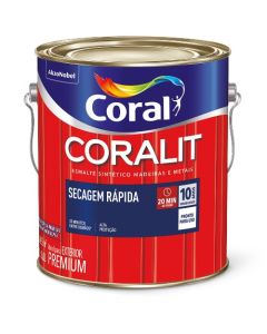 TINTA ESM CORALIT SEC RAP BR BRANCO 3,0L