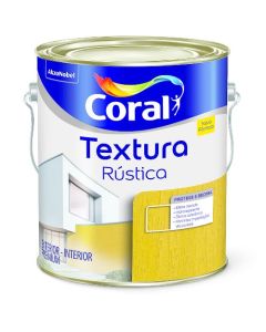TEXTURA ACRILICA RUSTICO BRANCO CORAL 3,6L (5Kg)