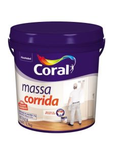 MASSA CORRIDA CORAL GL PLAS 5,7Kg