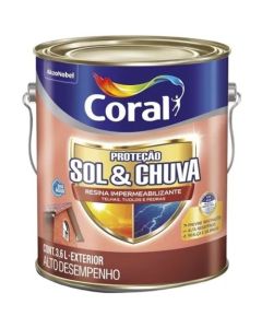 RESINA SOL E CHUVA IMP INCOLOR 3,6L