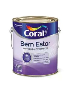 VERNIZ BEM ESTAR PROT ANTIMOSQUITO CORAL 3,6L