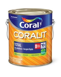 TINTA ESM CORALIT TOTAL BAL PRETO FO 3,6L