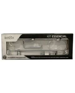 KIT ESSENCIAL 5 PECAS - CRISTAL BELLA ARTE