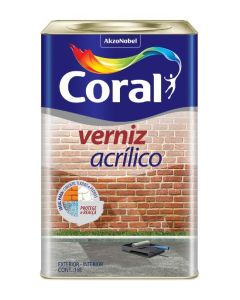 VERNIZ CORAL 18L ACRILICO INCOLOR