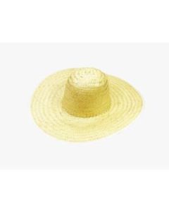 CHAPEU PALHA BRASILIA ABA ORLADA 13cm PATRIARCA