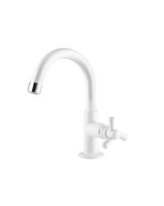 TORNEIRA LAV ABS BALCAO BRANCA PACIFIC 1190304 VIQUA