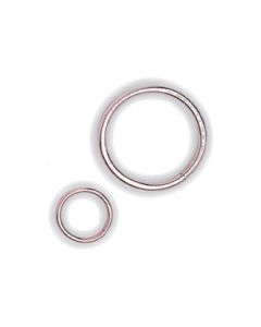 ARGOLA ACO NIQUELADO P/SELARIA 57mm S RAPHAEL