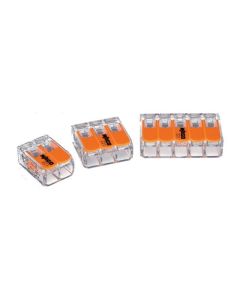 CONECTOR EMENDA  2 FIOS ATE 4,0mm (6PCS) 221-412 WAGO