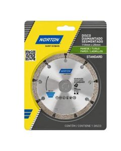 DISCO DIAMANTADO STANDARD 110mm SEGMENTADO NORTON 