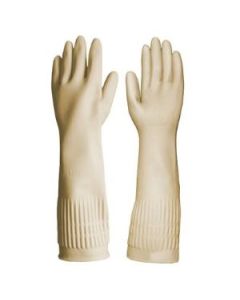 LUVA LATEX RANHURADA PRO N07 P IMBAT CA 49083