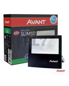 REFLETOR LED SLIM 010W BIV VERDE AVANT