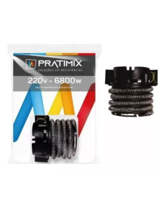 RESISTENCIA TIPO F ELEGANCE ELET 220Vx6800W PRATIMIX