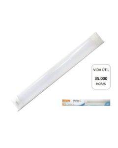 LUM LED TUB SLIM 09W 6500k 675lm 30cm BIV GALAXY ID