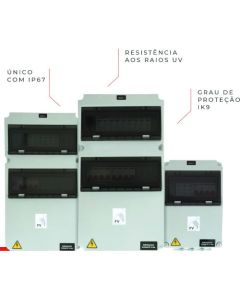 STRING BOX CC 1040VCC 16A 1/2E+1S IP67 SSTB21