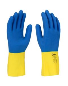 LUVA NEOPRENE/LATEX BICOLOR NEOPROTEX N07 P IMBAT CA 41918