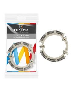 RESISTENCIA TIPO L BELLA DUCHA 4T 127Vx5500W PRATIMIX 