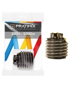 RESISTENCIA TIPO C GORDUCHA 4T 220Vx5700W PRATIMIX