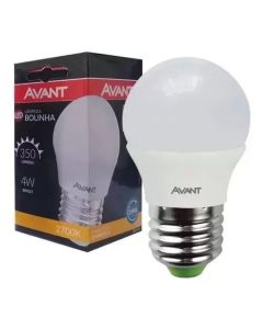 LAMP LED BOLINHA 04W 2700K 350lm E27 BIV AVANT