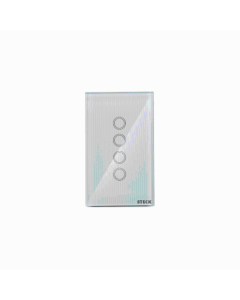 INTERRUPTOR 4MOD 4X2 TOUCH BR SMARTECK SMCI4BS1