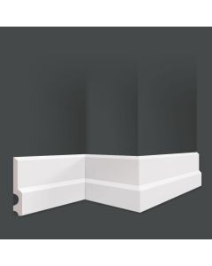 PERFIL POLIESTIRENO RODAPE CF14 HD 130mm(24) HOMESTAR