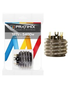 RESISTENCIA TIPO F KI BANHO 220Vx5400W PRATIMIX