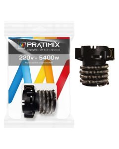 RESISTENCIA TIPO F SUPER DUCHA 3T 220Vx5400W PRATIMIX