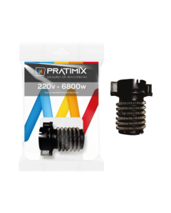 RESISTENCIA TIPO F DUCHA QUATTRO 4T 220Vx6800W PRATIMIX