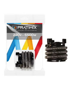 RESISTENCIA TIPO S DUCHA ELET 220Vx6500W PRATIMIX