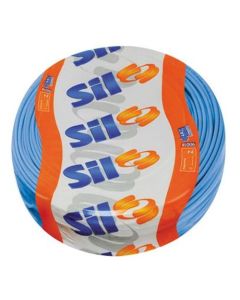 FIO CABO RIGIDO 7P 750V 10,0mm AZUL SIL(100m)