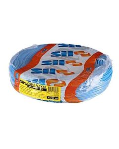 FIO CABO FLEX 750V 10,0mm AZUL SIL(100m)