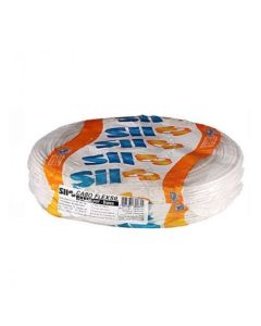 FIO CABO FLEX 750V  1,5mm BRANCO SIL(100m)