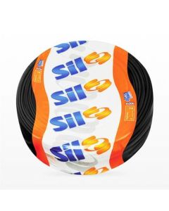 FIO CABO RIGIDO 7P 750V 10,0mm PRETO SIL(100m)