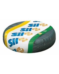 FIO CABO RIGIDO 7P 750V 16,0mm PRETO SIL(100m)