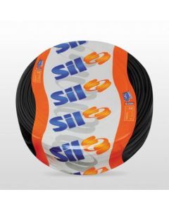 FIO SOLIDO 10,0mm PRETO SIL(100m)