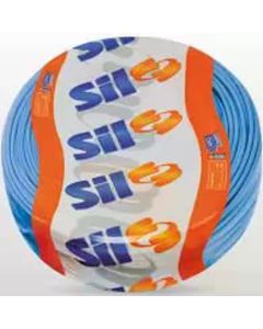 FIO SOLIDO 10,0mm AZUL SIL(100m)