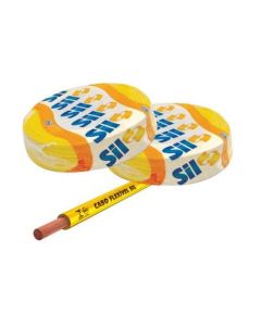 FIO CABO FLEX 750V  2,5mm AMARELO SIL(100m)