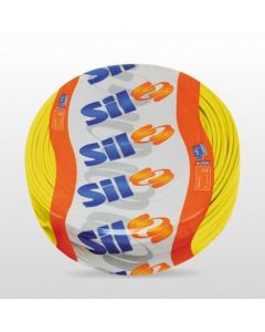 FIO CABO FLEX 750V  4,0mm AMARELO SIL(100m)