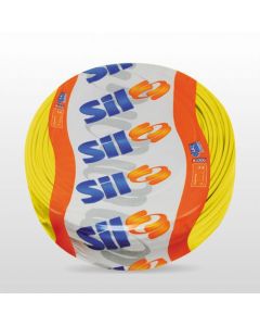 FIO CABO FLEX 750V  4,0mm AMARELO SIL(100m)
