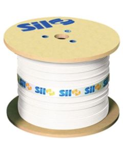 FIO CABO FLEX CARRET 750V  2,5mm BRANCO SIL(1200m)