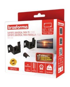 SUPORTE TV BRASFORMA LCD FIXO 10 A 100 SBRU750