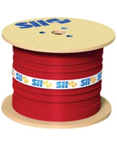 FIO CABO FLEX CARRET 750V  6,0mm VERM SIL(600m)