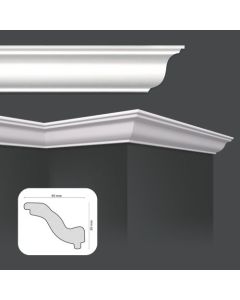 PERFIL POLIESTIRENO HO 65mm HOMESTAR