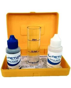 KIT DE TESTE ALCALINIDADE PISCINA NETUNO