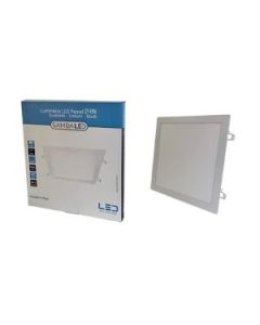 PAINEL LED EMB QUAD 18W 6500K 1260lm 22cm SAMBALED