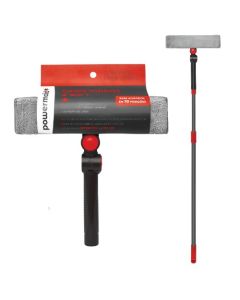 LIMPA VIDROS/RODO  2 EM 1 CABO ACO POWERMAID