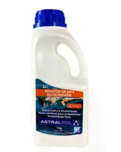 REDUTOR PH E ALCALINIDADE PISCINA 1Kg ASTRALPOOL