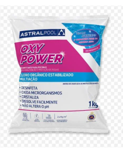 CLORO PISCINA OXYPOWER MULTIACAO 1Kg ASTRALPOOL